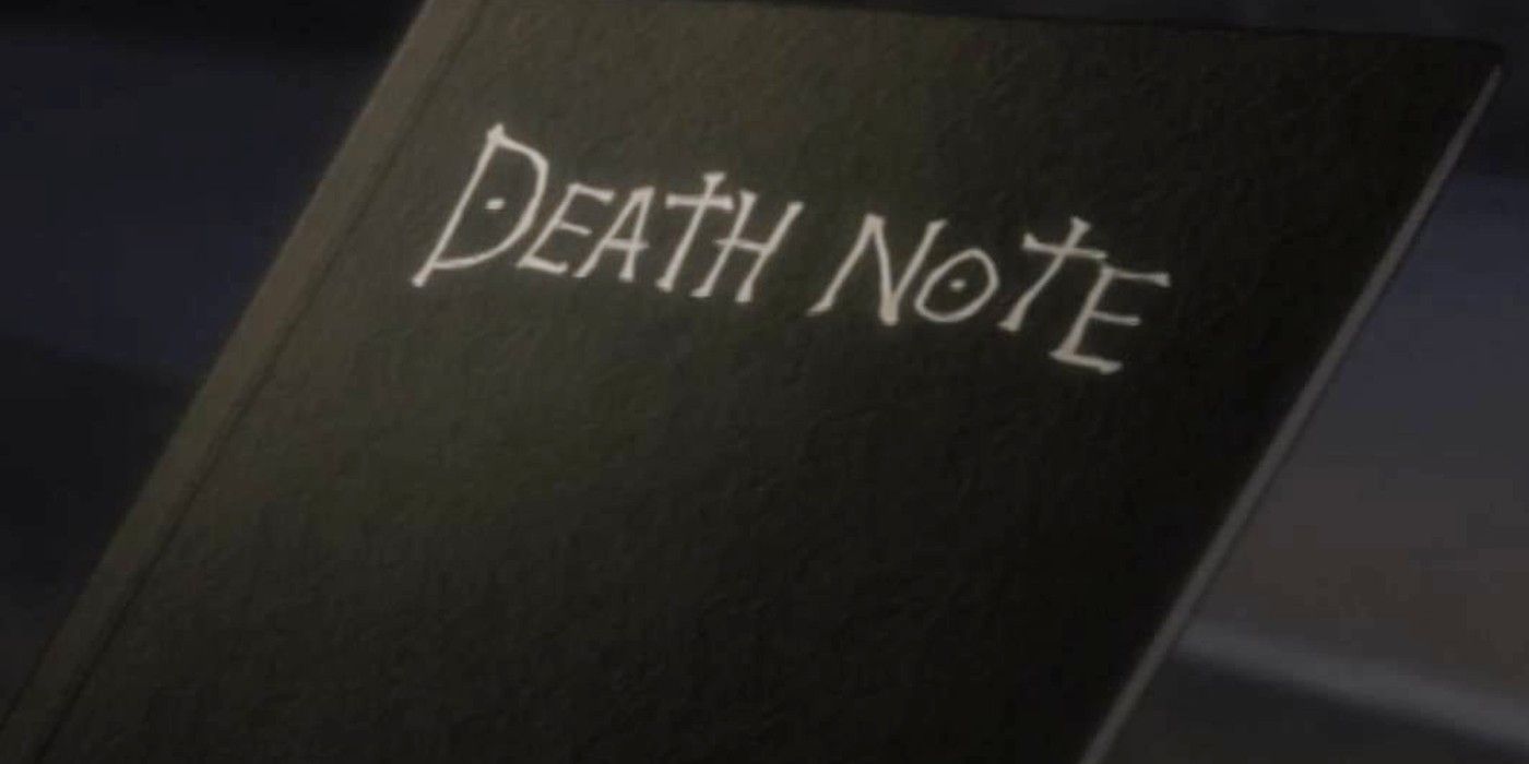 Light Holds The Death Note In Death Note