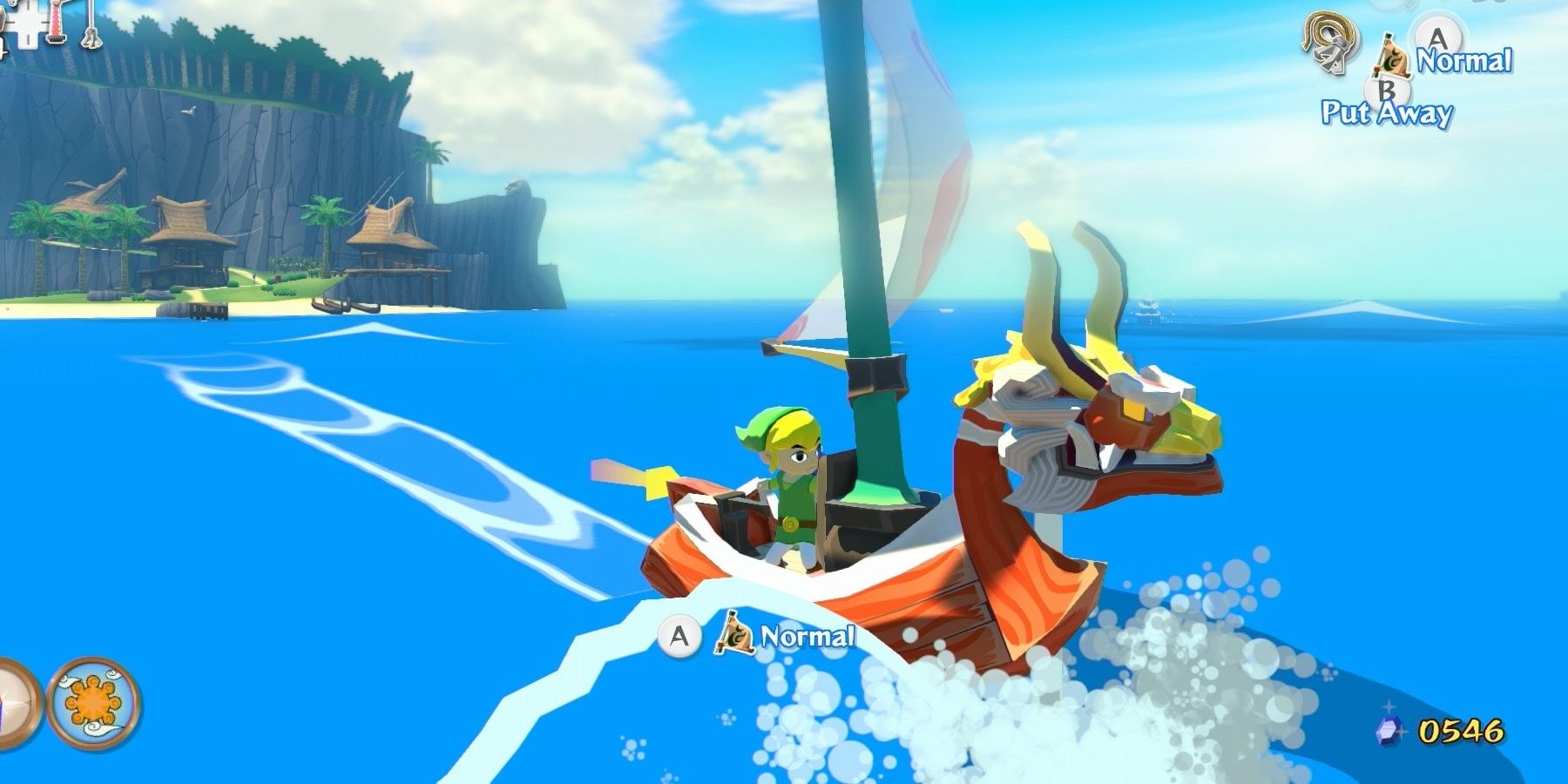 Games Link Sailing The High Seas In Wind Waker