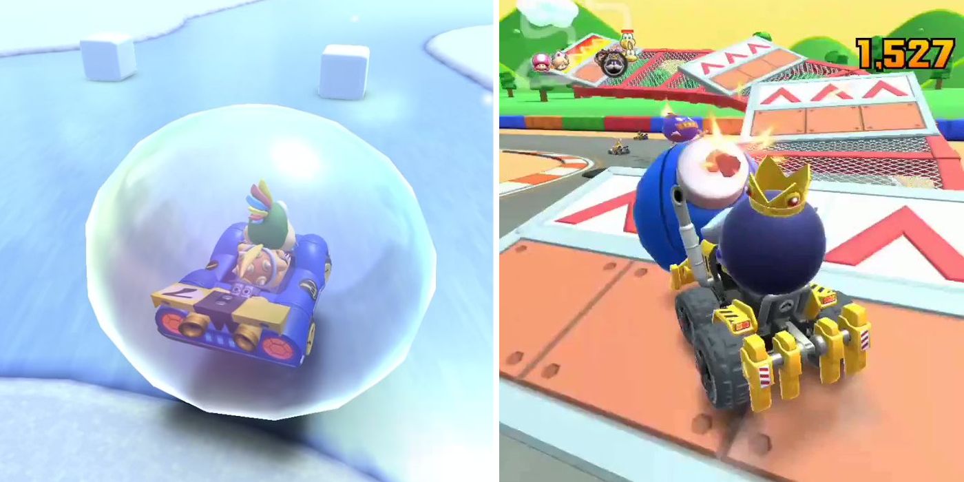 Every weapon, item, and ticket in Mario Kart Tour