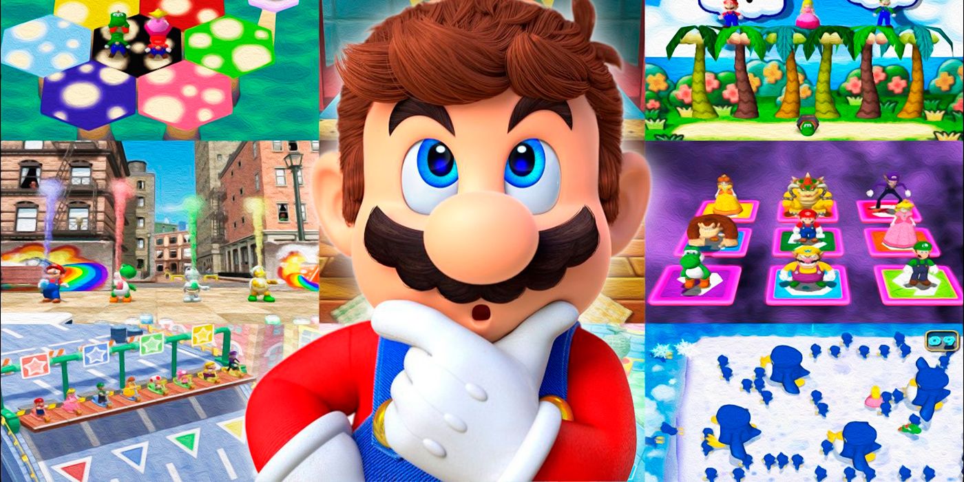 Mario Party Superstars minigames list