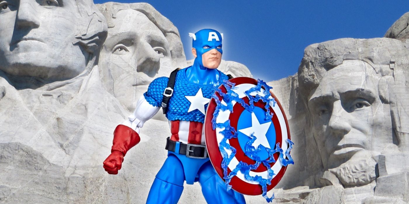 MARVEL LEGENDS Figurine Captain America 20th Anniversary Hasbro