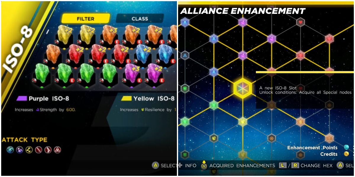 ISO-8 Crystals and Alliance Enhancement in Marvel Ultimate Alliance 3