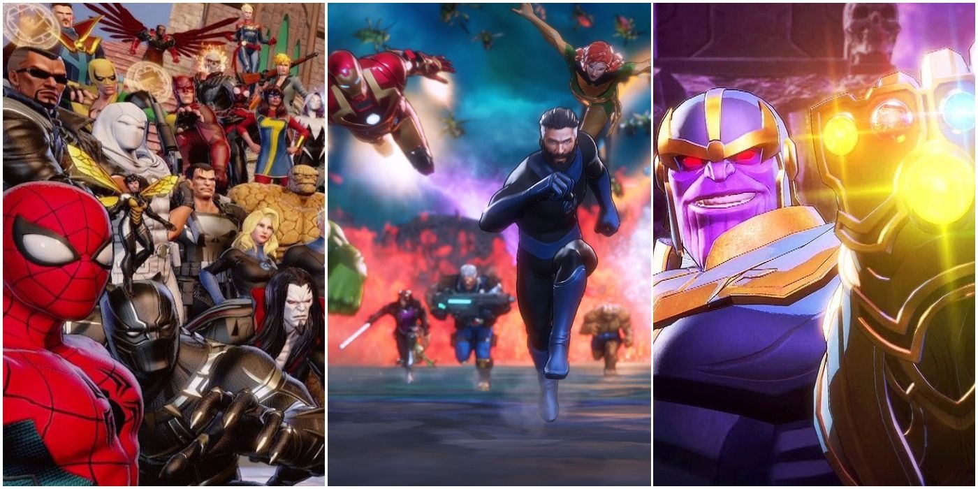 Variety of characters in Marvel Ultimate Alliance 3