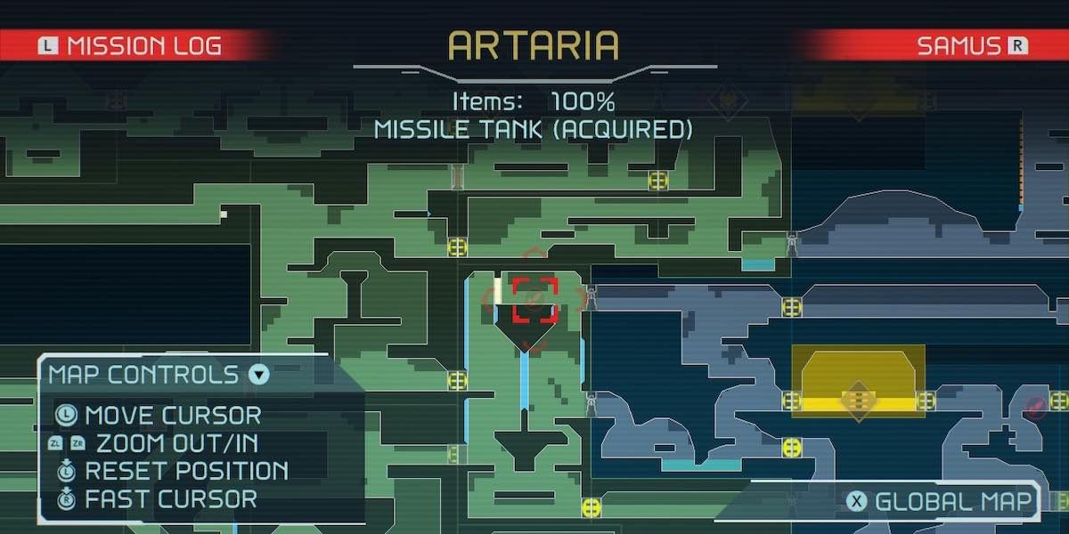 Metroid Dread Artaria Item Guide