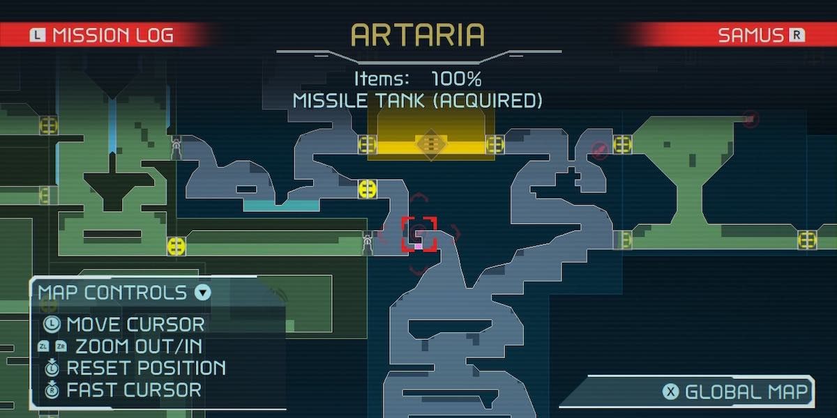 Metroid Dread Artaria Item Guide