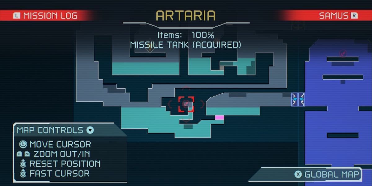 Metroid Dread Artaria Item Guide