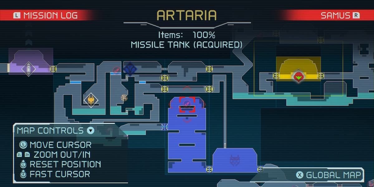 Metroid Dread Artaria Item Guide