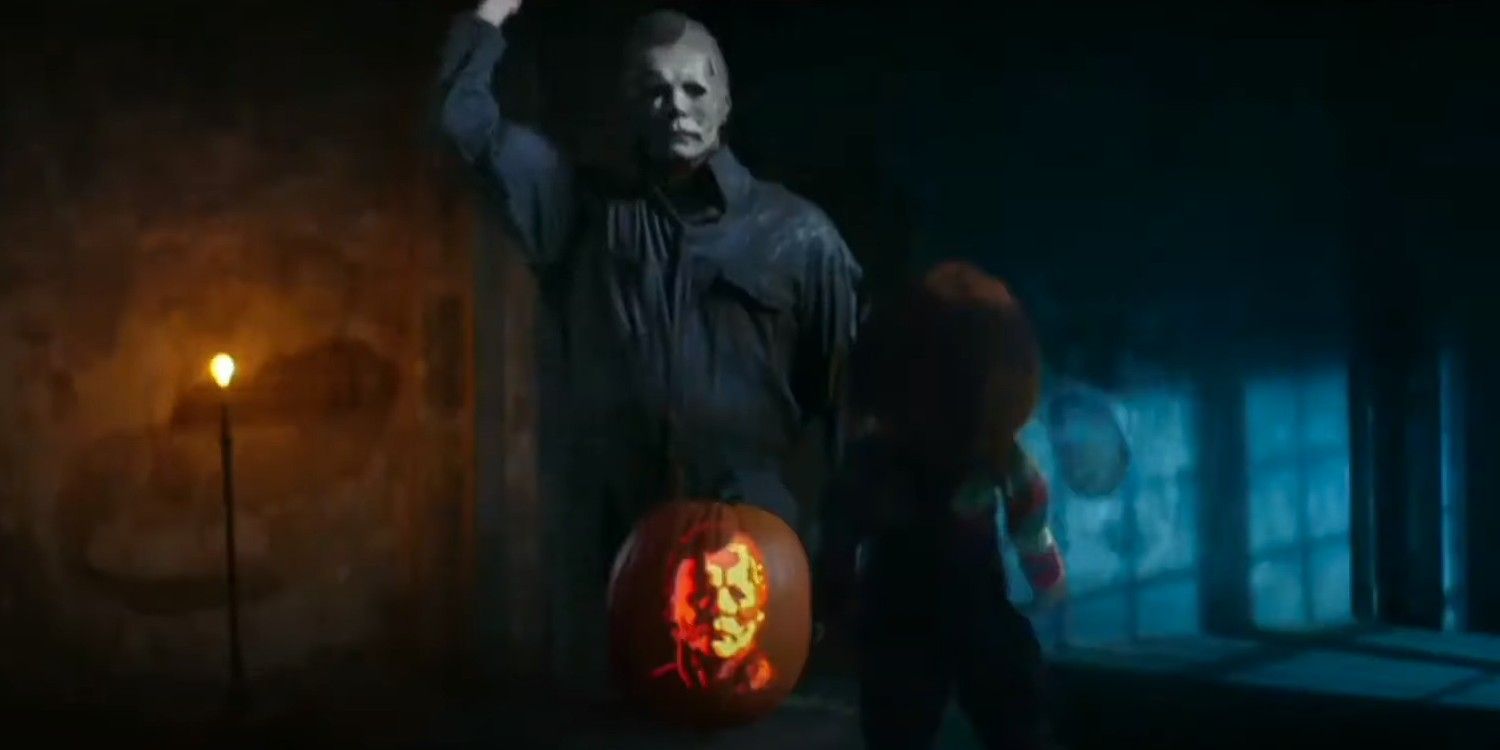 Michael Myers and Chucky 1500x750