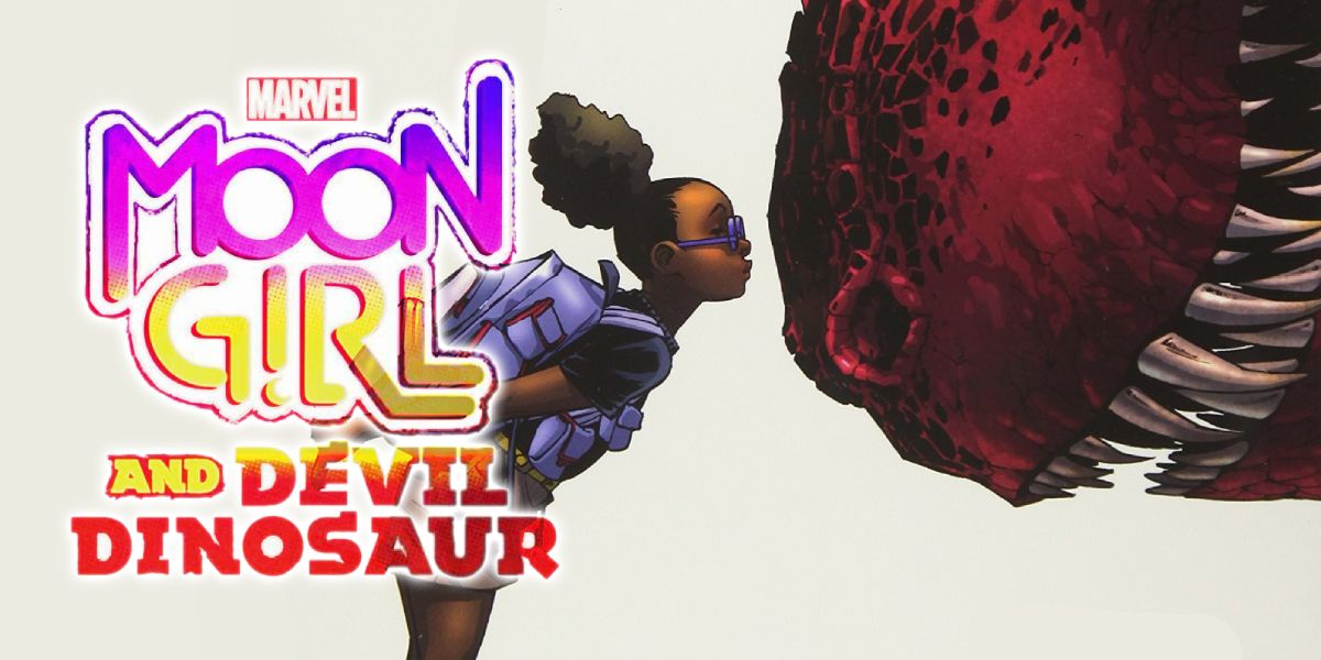 Marvels Moon Girl and Devil Dinosaur Unveils a Colorful New Logo