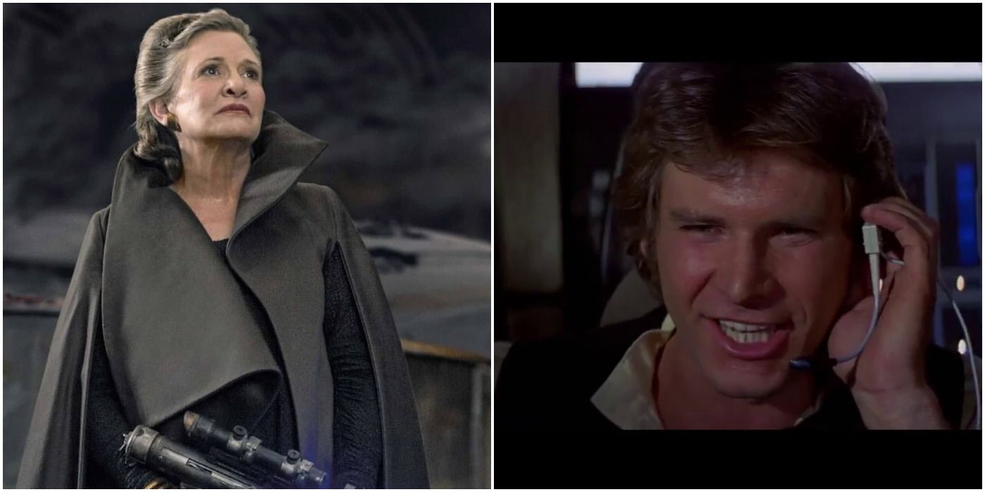Leia and Han Solo