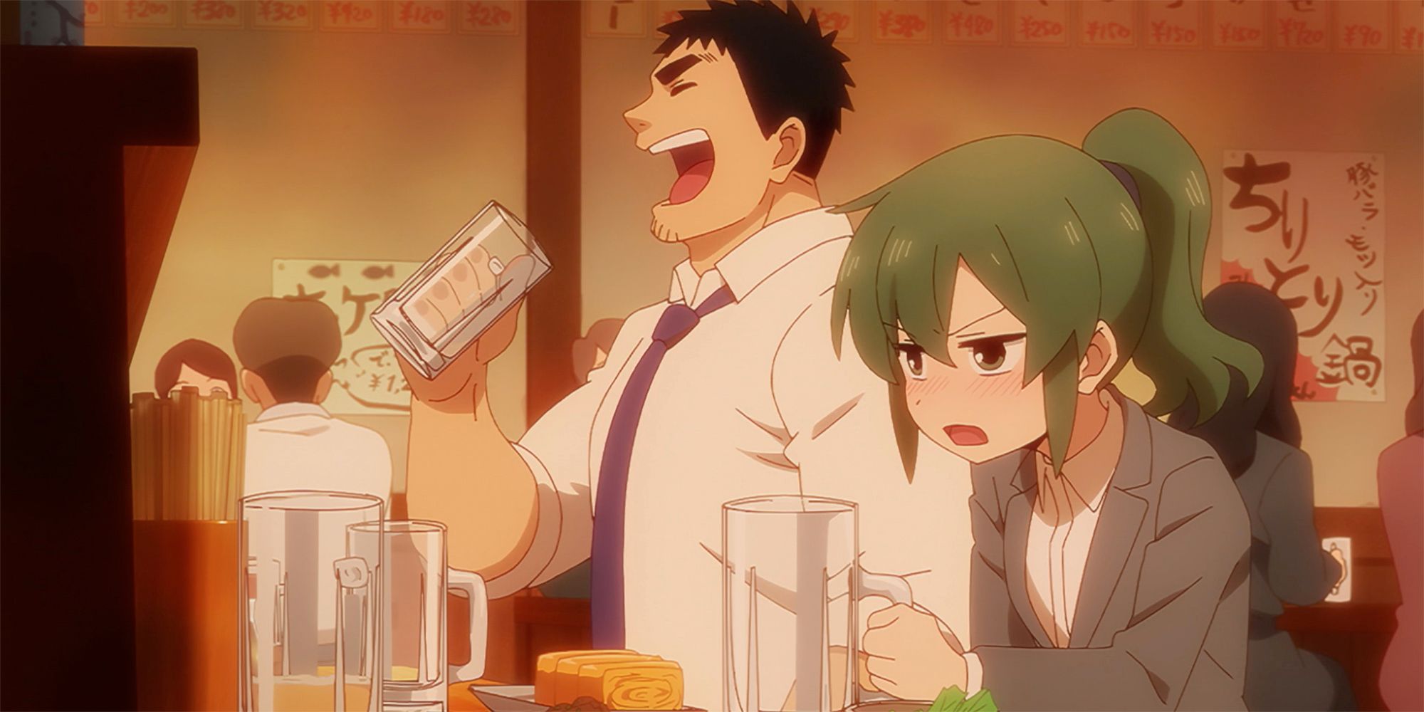 My Senpai is Annoying Futuba Harumi Drinking
