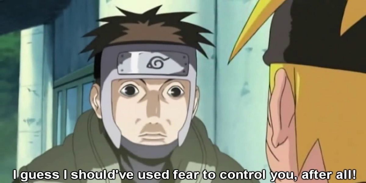 yamato scary face from naruto