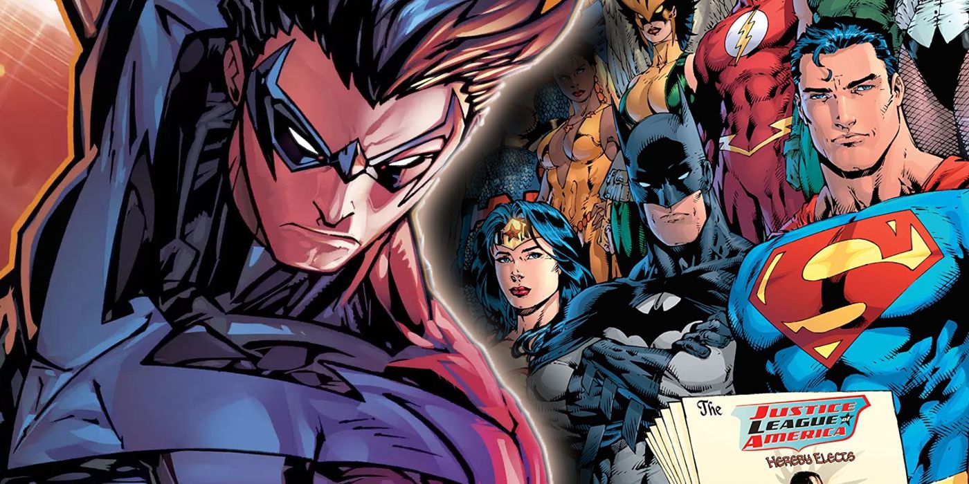 Nightwing Justice League feature