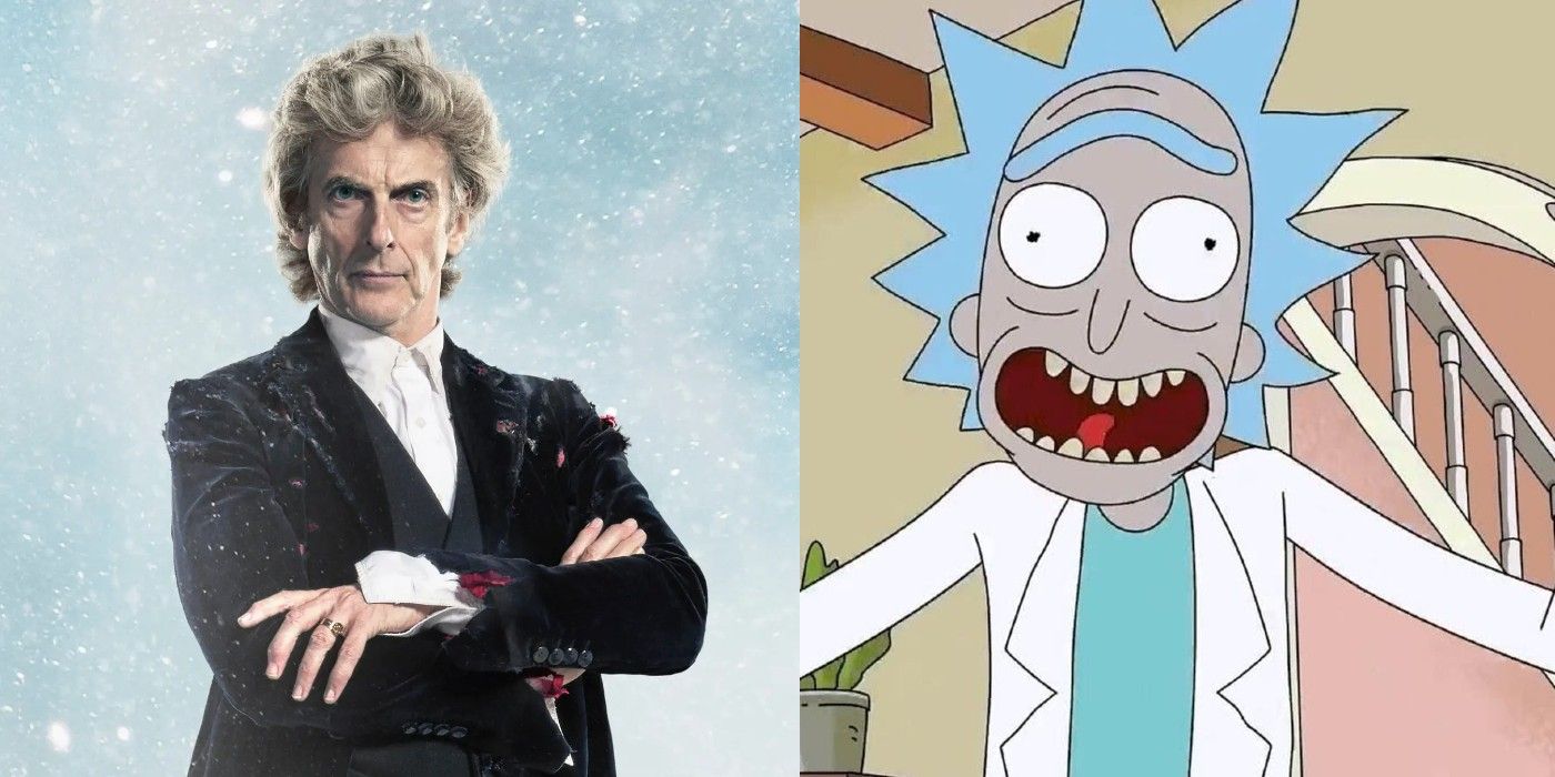Peter Capaldi as Rick in a Rick and Morty Movie