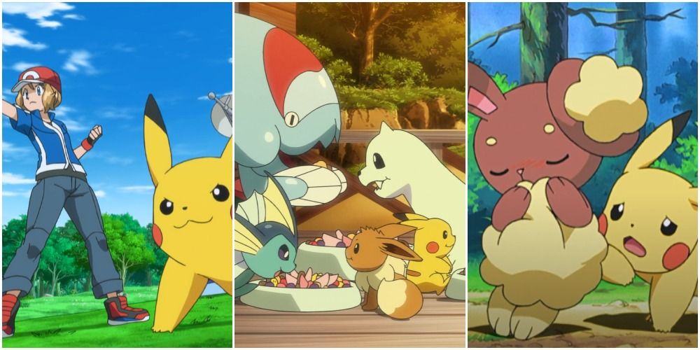 Pikachu's friends. pokemon