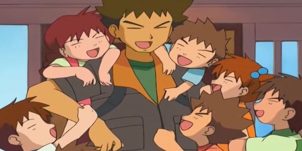 brock and his family pokemon