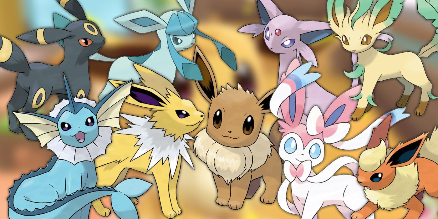 Pokémon Eevee e Eeveelutions