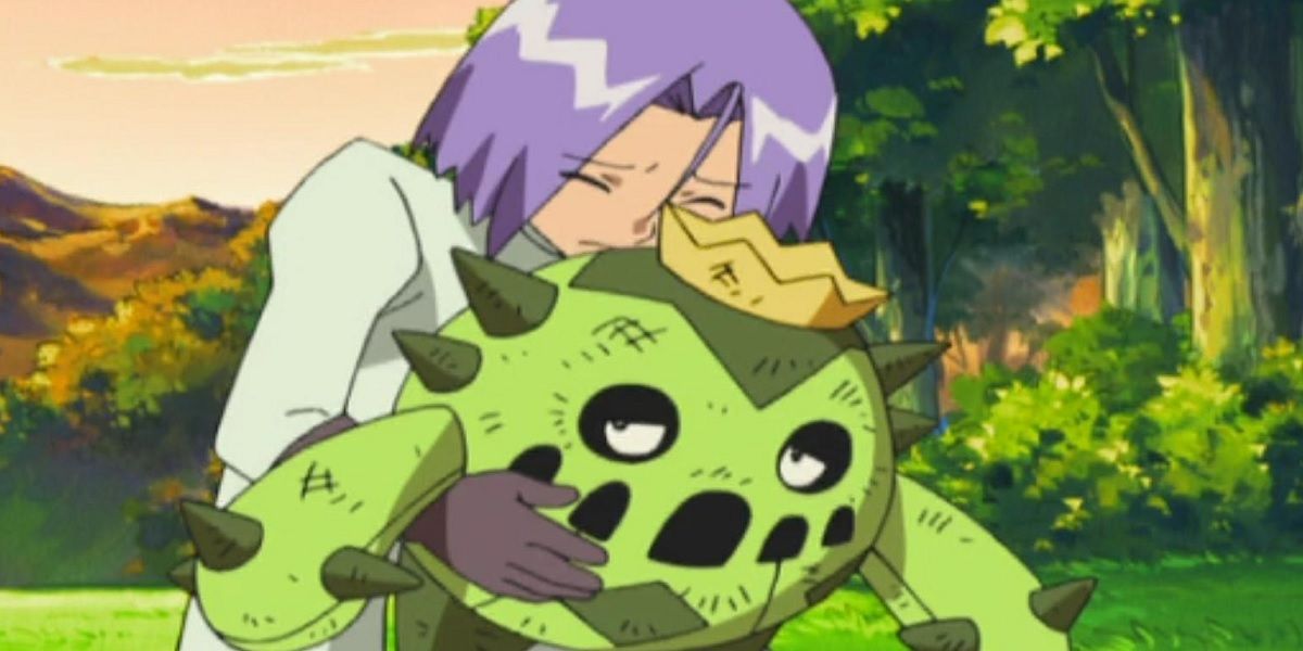 james holding cacnea from pokemon