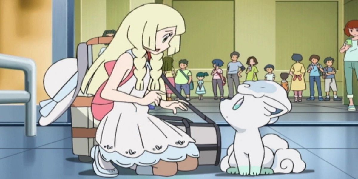 lillie and snowy from pokemon 2