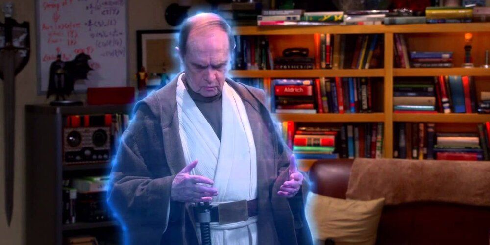 Arthur 'Professor Proton' Jeffries appears to Sheldon as a Force Ghost in a dream The Big Bang Theory