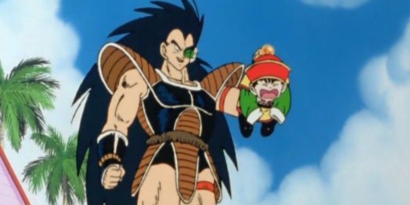 bardock and goku and raditz