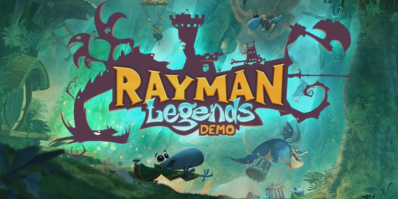 Rayman Legends Demo title screen