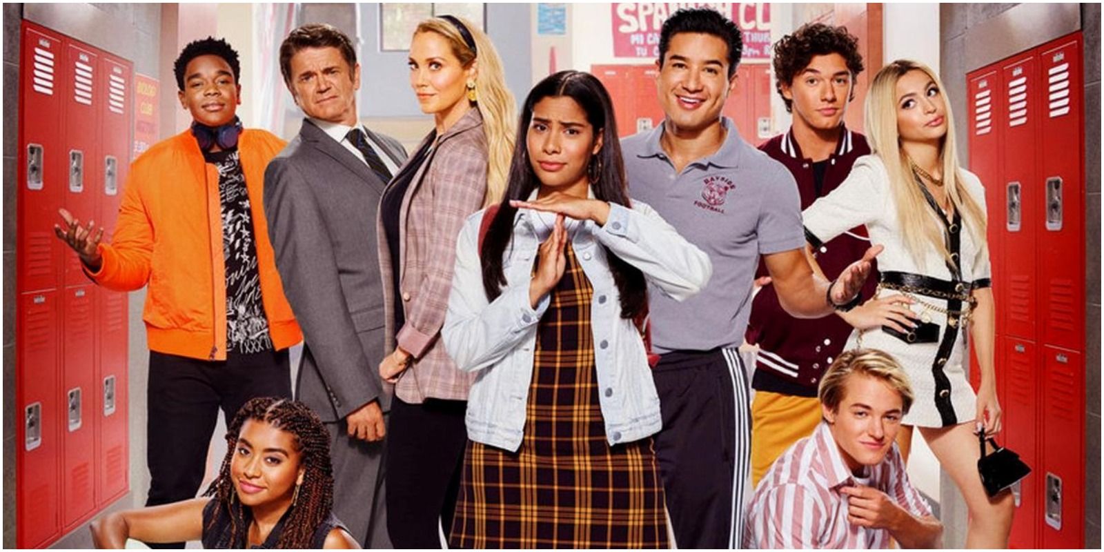 Saved by the Bell Reboot with original characters AC Slater and Jessie Spano