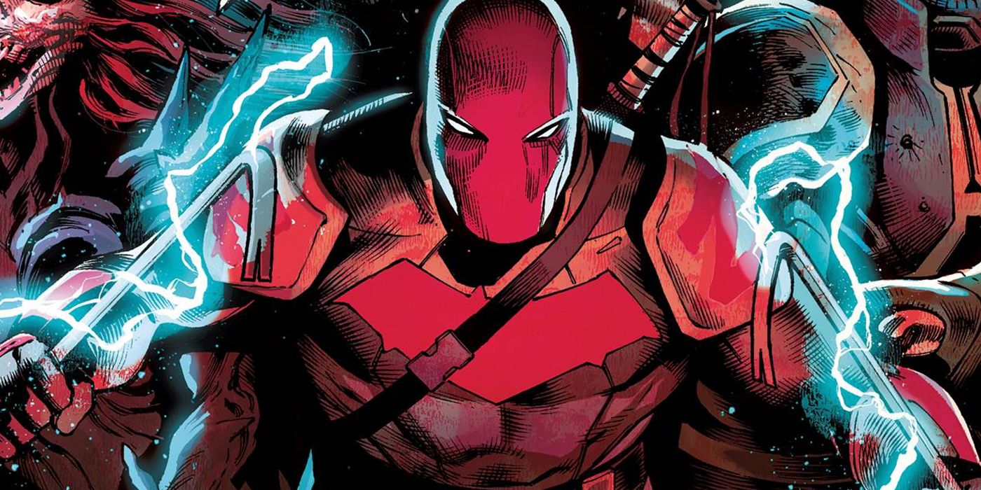 An image of Red Hood with Task Force Z