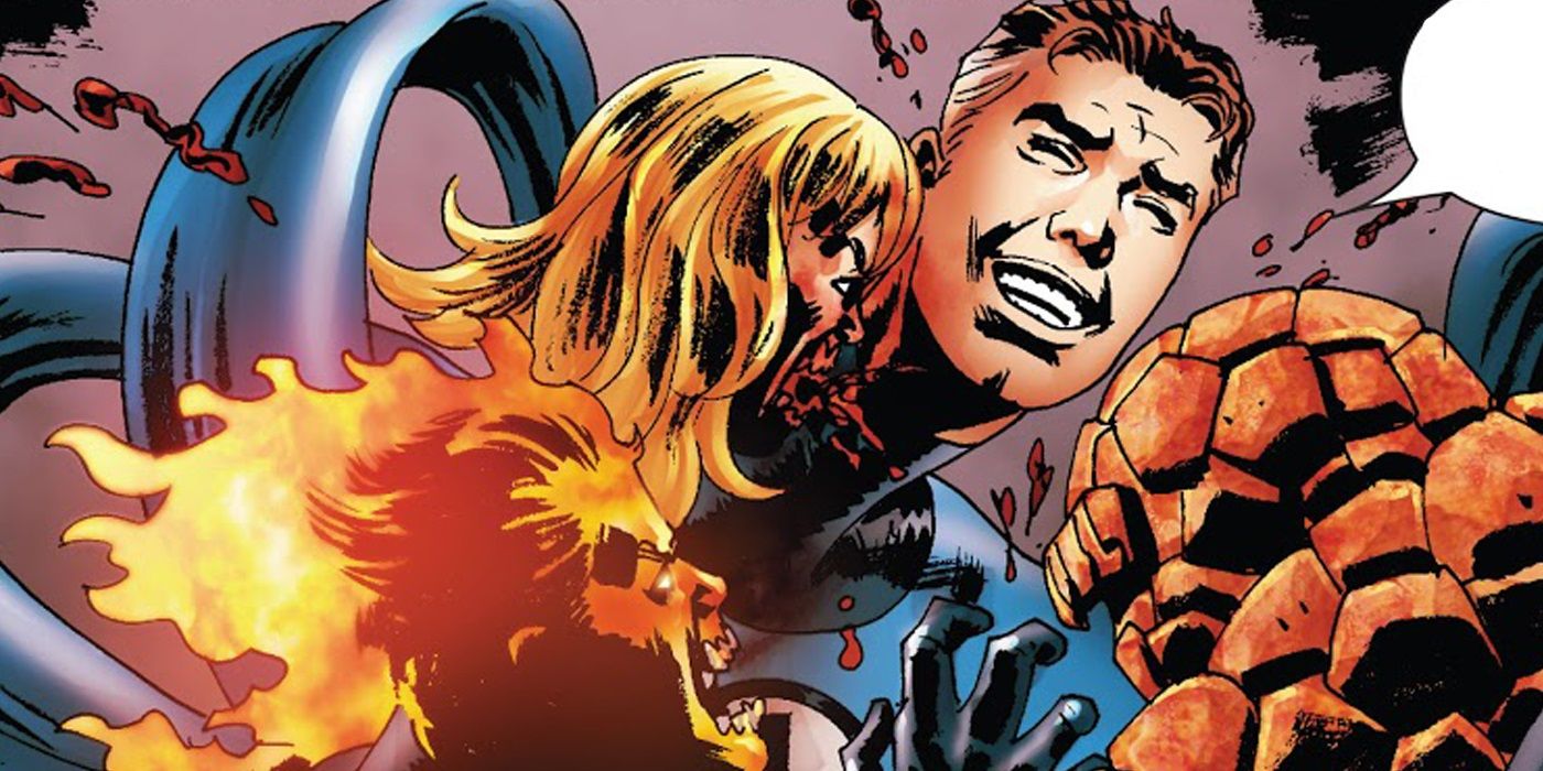 Reed Turns The Fantastic Four And Gets Eaten Marvel Zombies