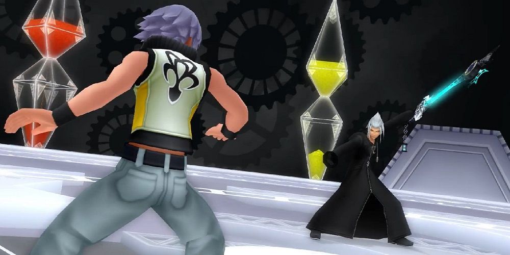 Riku vs Young Xehanort Kingdom Hearts