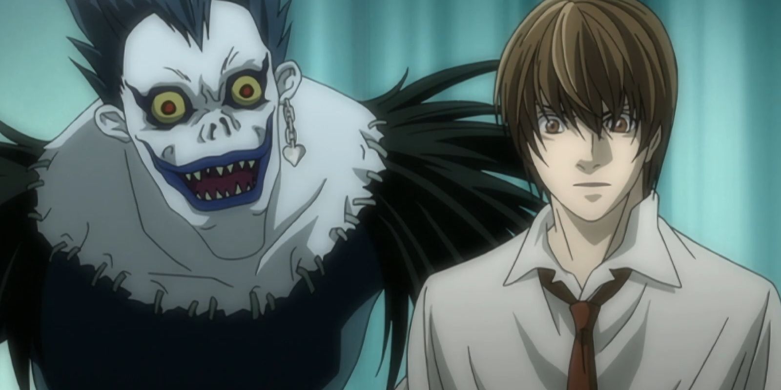 Ryuk and Light in Death Note
