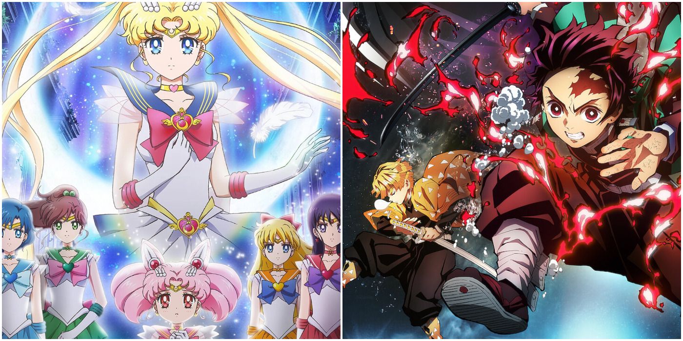 Sailor Moon Eternal And Demon Slayer Mugen Train