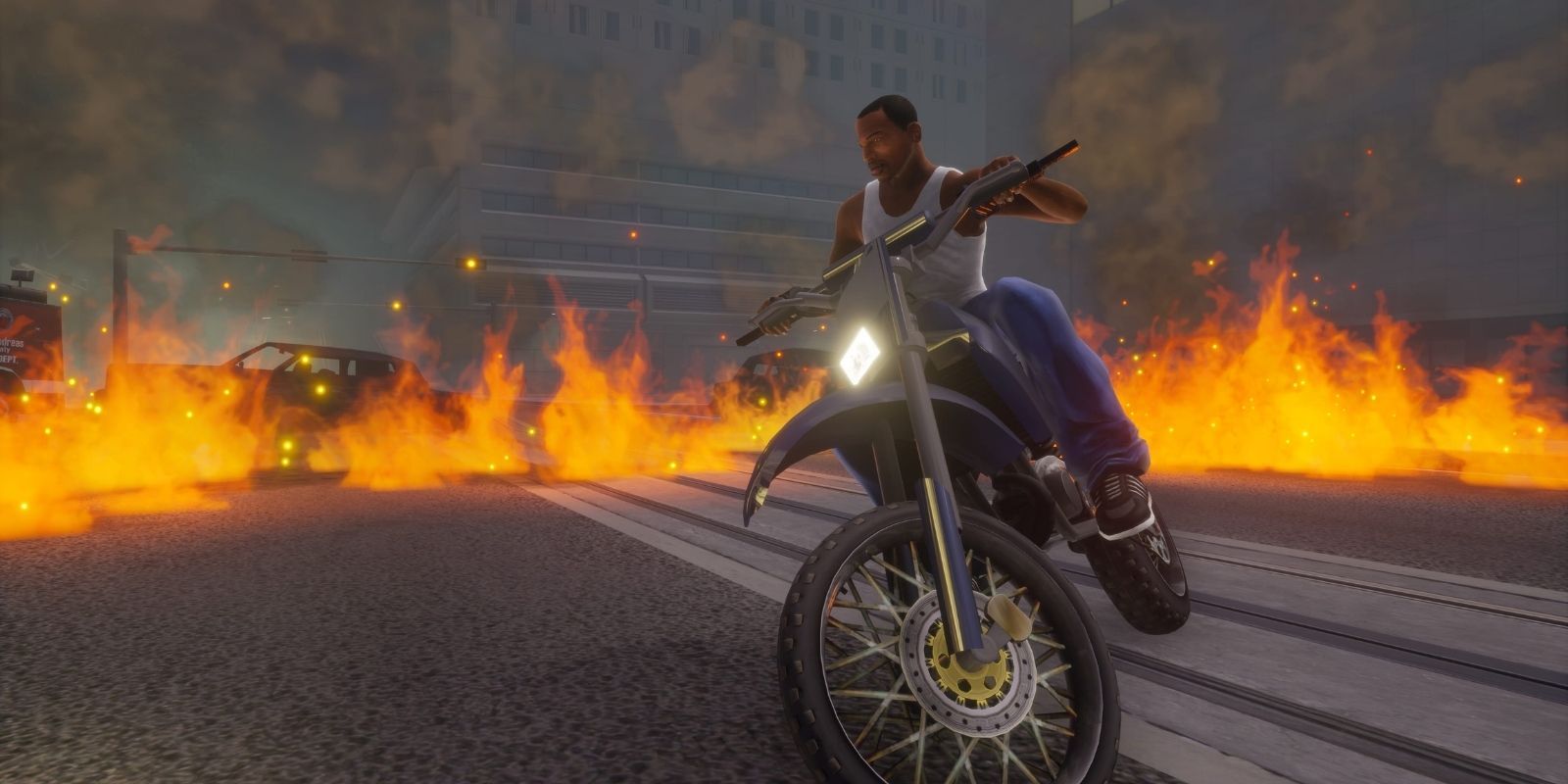 Gta San Andreas - Bug de Nunca Cair da Moto 