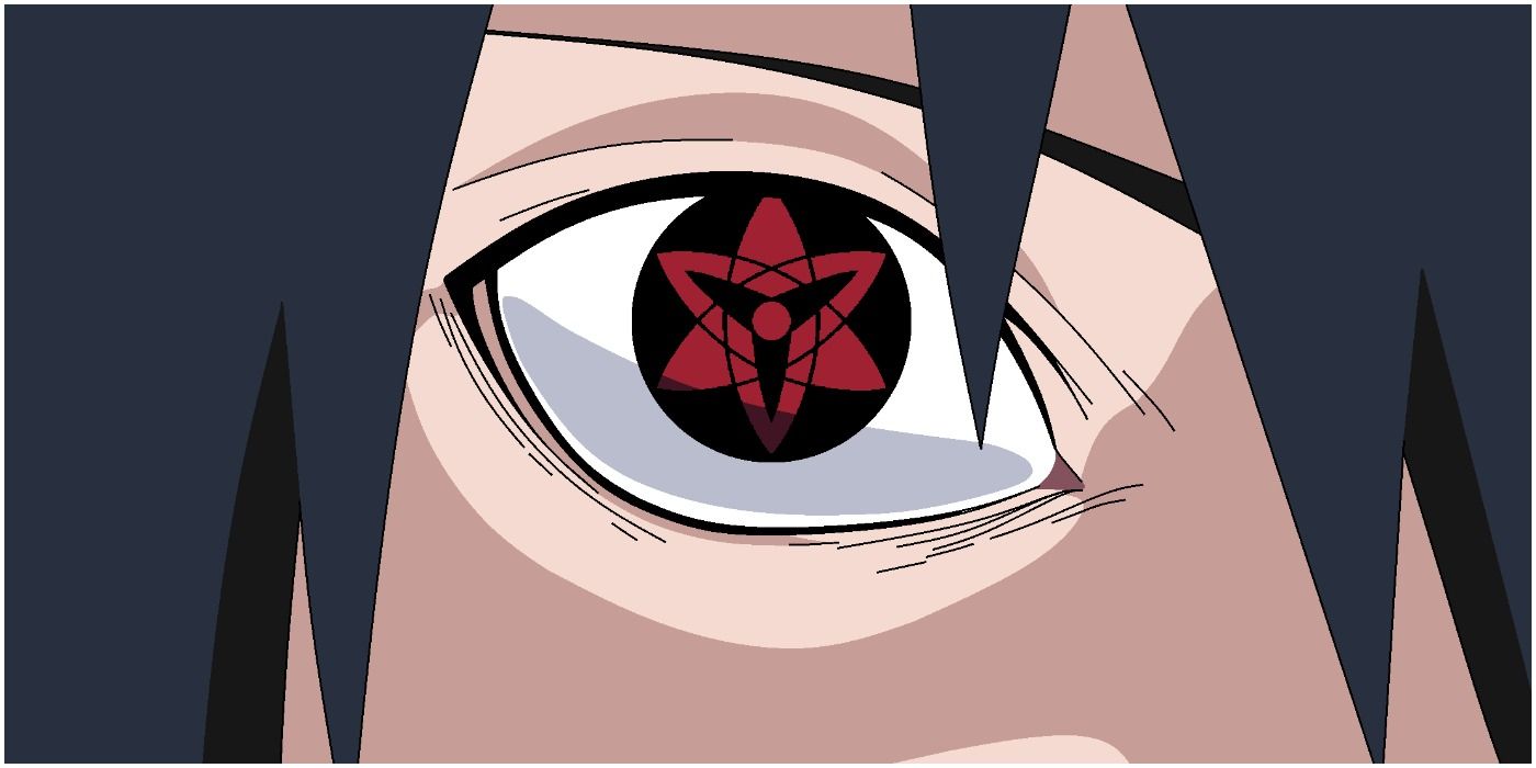 Sasuke's Eternal Mangekyo Sharingan in Naruto.