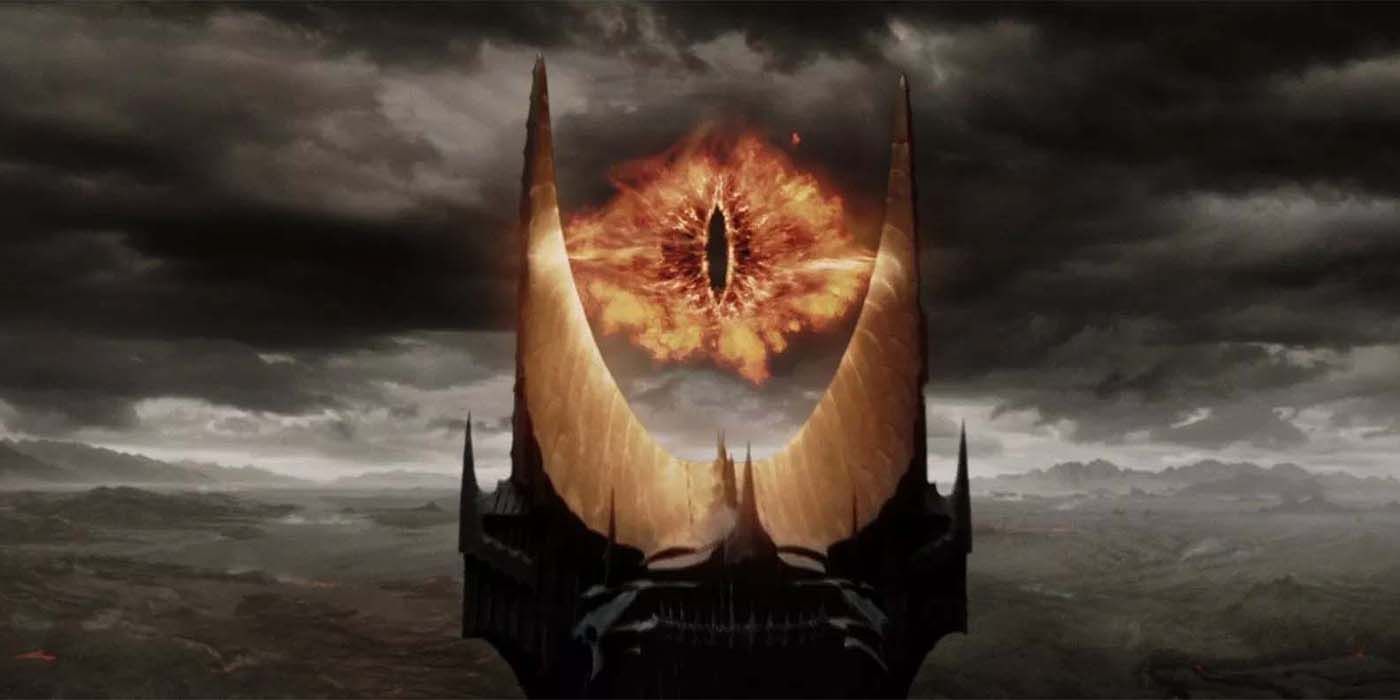 The eye of Sauron gazes out at Middle-earth