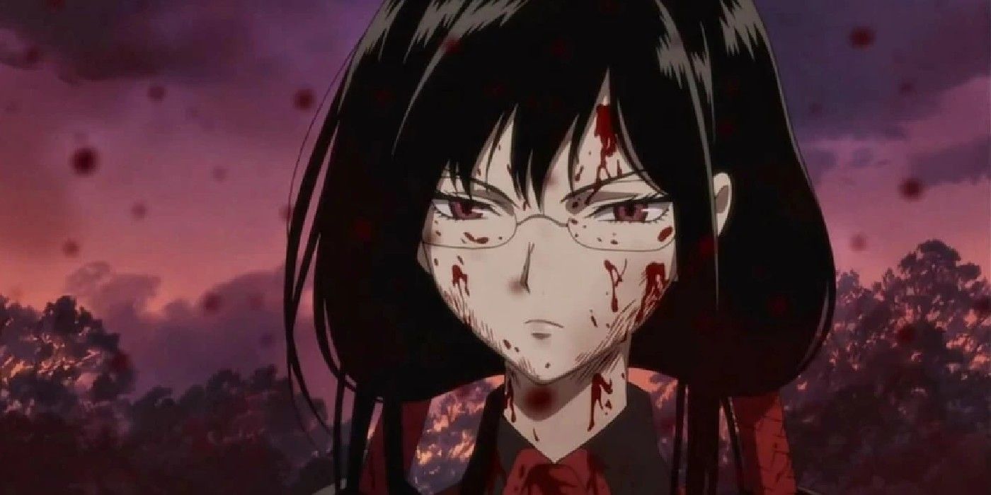 Saya Shortly After A Kill In Blood C