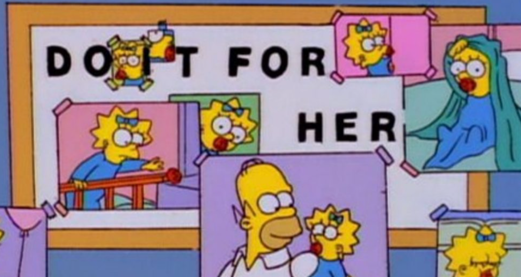 Homer's &quot;Do It For Her&quot; Poster