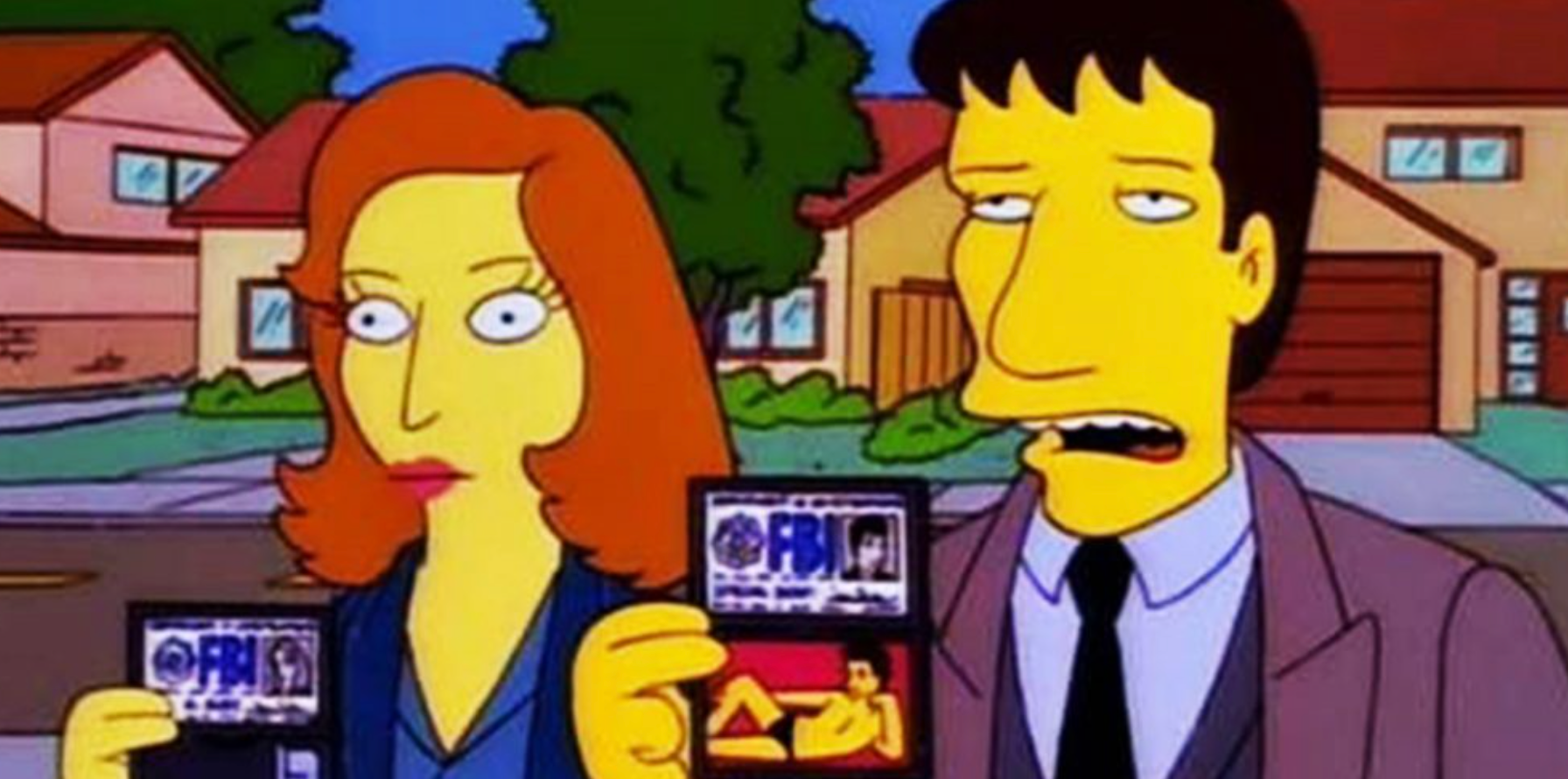 Homer and the X Files