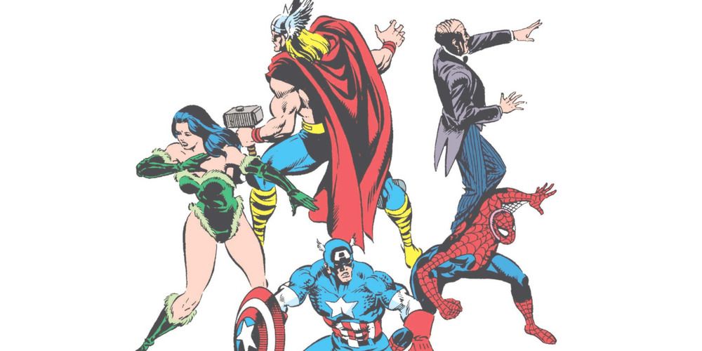 Avengers #314 cover detail