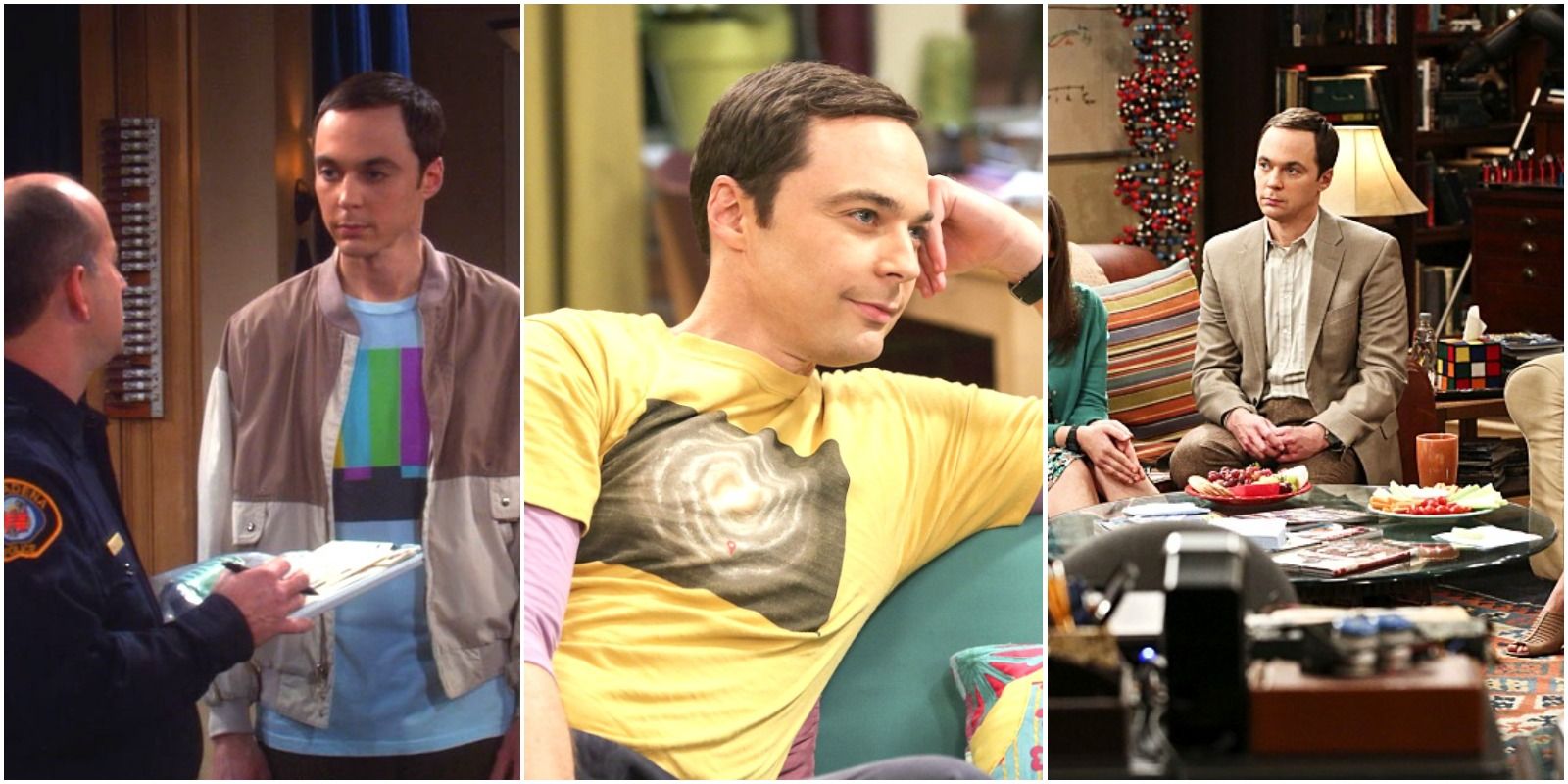 Sheldon talking to others and telling them he's not insane