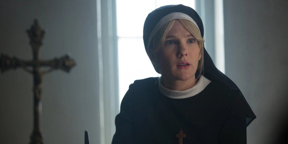 Sister Mary Eunice before her possession by the Devil