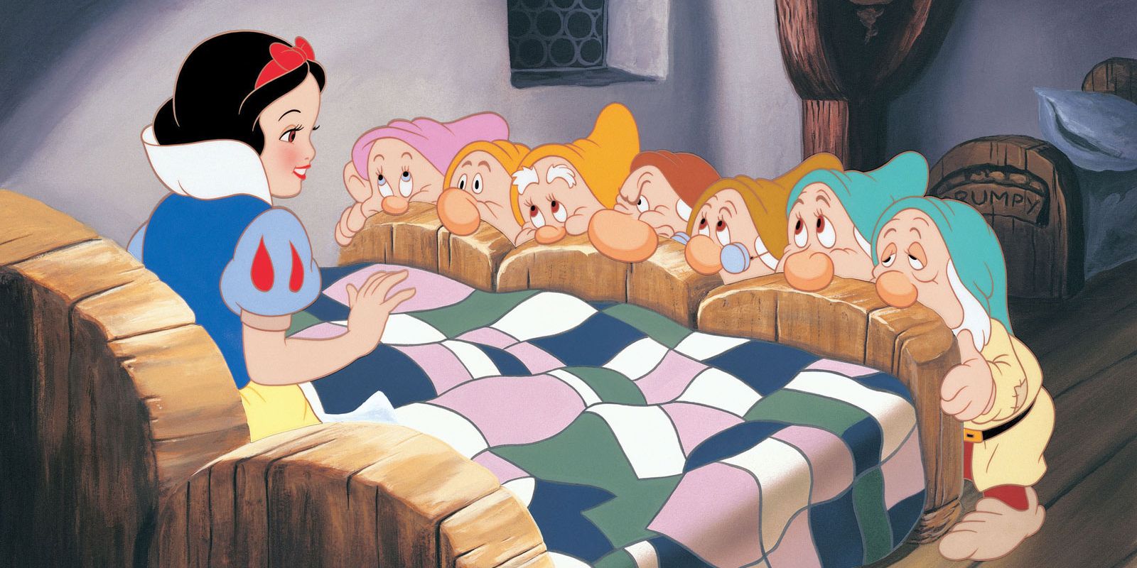 Snow White and the Seven Dwarfs Snow White in Bed
