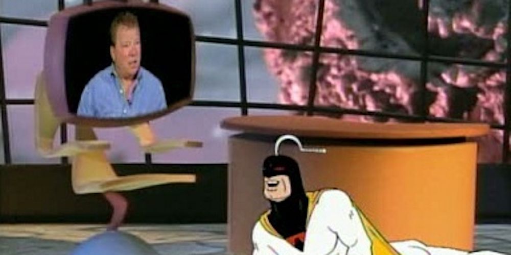 TV Space Ghost Coast To Coast Shatner Interview