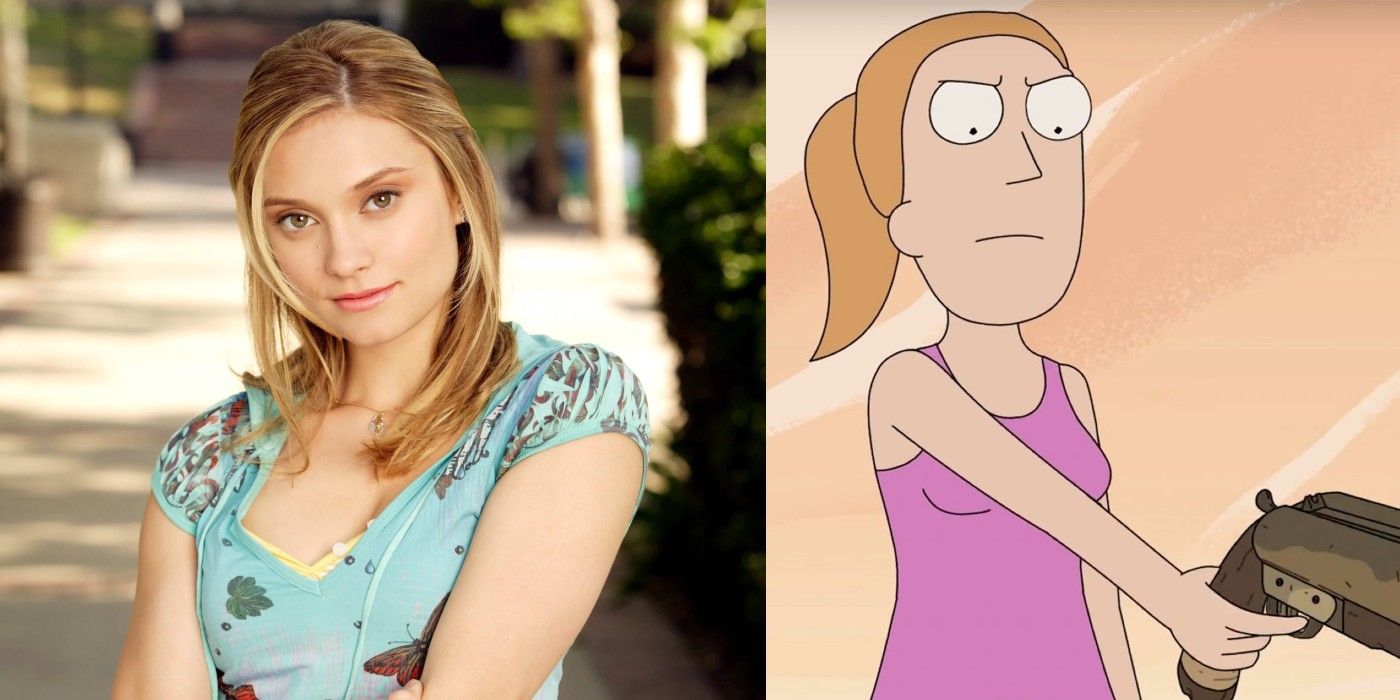Spencer Grammer plays Summer on Rick and Morty