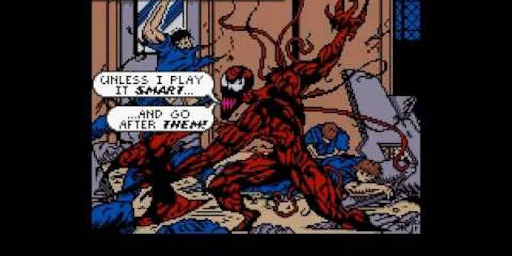 Games Spider-Man Carnage Maximum Carnage Escape Cutscene