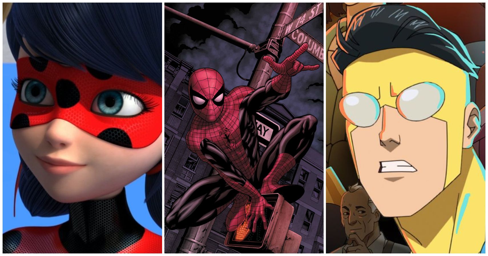 MCU: 10 Cartoon Heroes Exactly Like Spider-Man