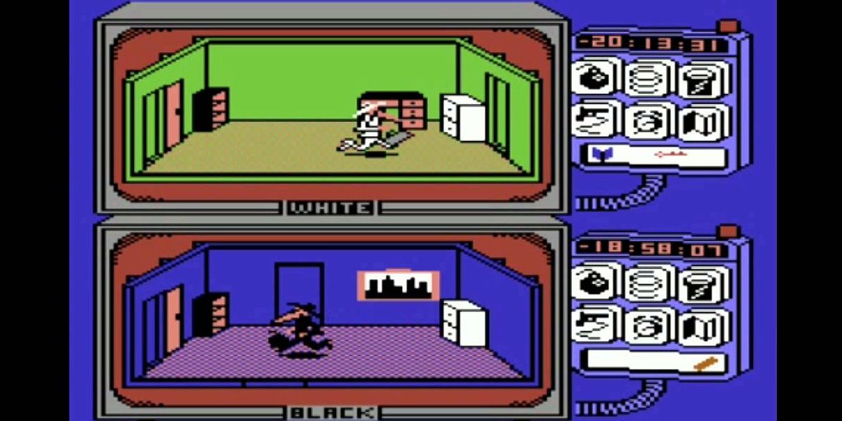 Spy vs Spy commodore 64 spies in office level