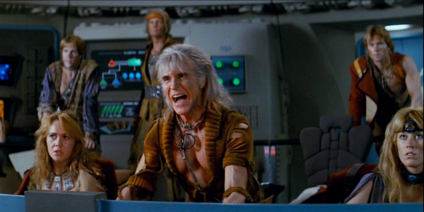 Khan screaming at the console in Star Trek The Wrath of Khan