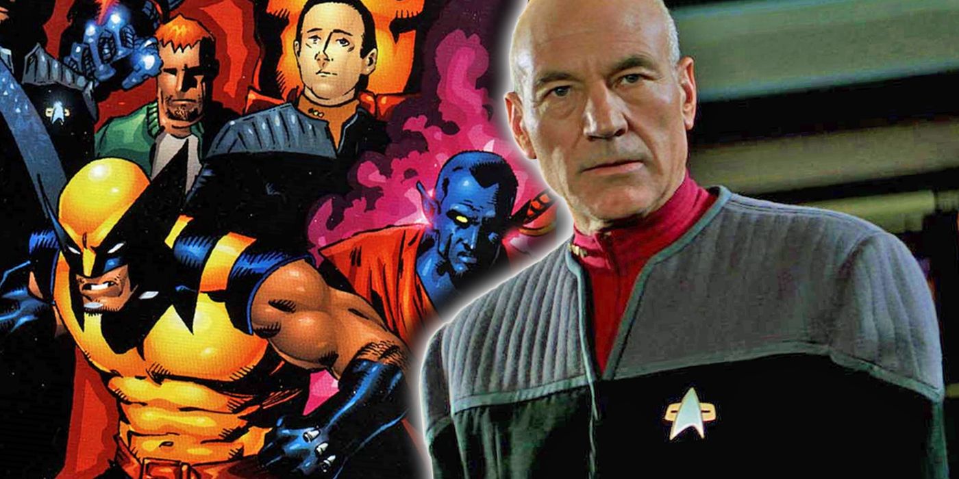 X-Men and Star Trek: The Next Generation Had the '90s Weirdest Crossovers
