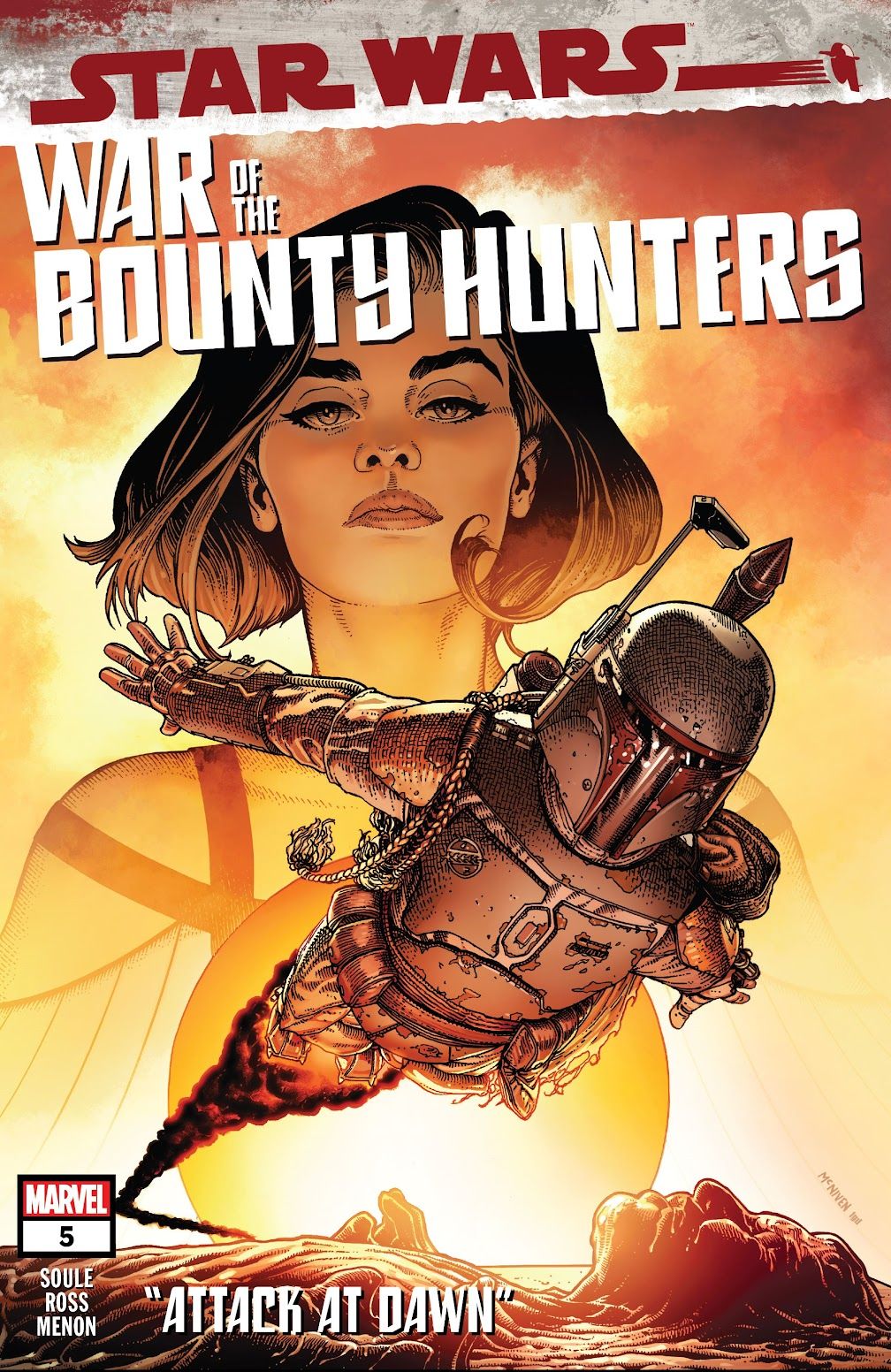 Cover of Star Wars: War of the Bounty Hunters #5